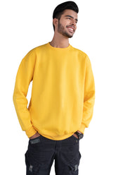 Men’s yellow oversize sweatshirt